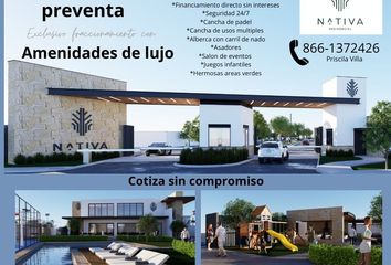 Lote de Terreno en  Boulevard Harold R. Pape, Estancias De San Juan Bautista, Monclova, Coahuila De Zaragoza, 25733, Mex