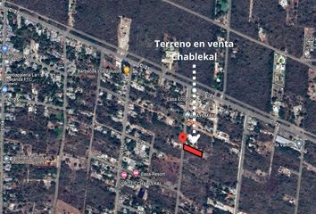 Lote de Terreno en  Calle 18 6, Chablekal, Mérida, Yucatán, 97302, Mex