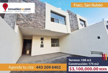 Casa en  Calle Primavera, Privada Los Pozos, Morelia, Michoacán De Ocampo, 58254, Mex