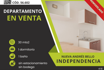 Departamento en  Independencia, Provincia De Santiago