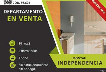 Departamento en  Independencia, Provincia De Santiago