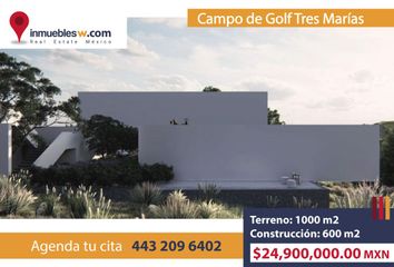 Casa en  Avenida 3 Marías, Club De Golf Tres Marías, Morelia, Michoacán De Ocampo, 58254, Mex