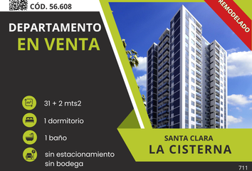 Departamento en  La Cisterna, Provincia De Santiago