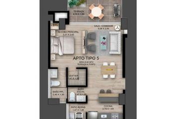 Apartamento en  Centro, Manizales