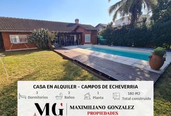 Casa en  Campos De Echeverría, Esteban Echeverría