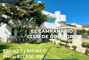 Casa en  Calle Campanario Del Rosario 210-284, El Campanario, Santiago De Querétaro, Querétaro, 76146, Mex