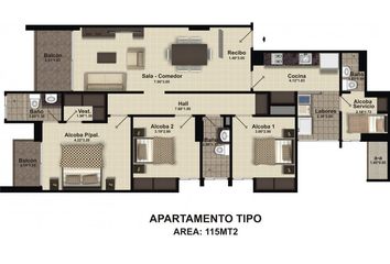 Apartamento en  La Castellana, Montería