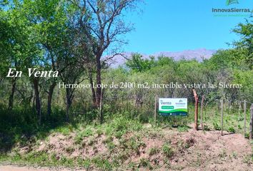 Terrenos en  Villa De Las Rosas, Córdoba