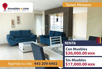 Departamento en  Avenida Montaña Monarca, Montaña Monarca, Morelia, Michoacán De Ocampo, 58093, Mex