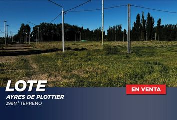 Terrenos en  Plottier, Neuquen