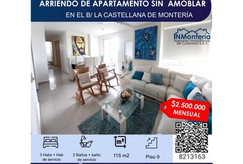 Apartamento en  La Castellana, Montería