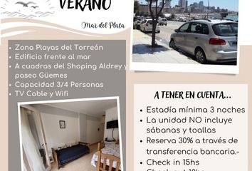 Departamento en  Mar Del Plata, Buenos Aires Costa Atlántica