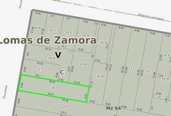 Terrenos en  Lomas De Zamora, Partido De Lomas De Zamora