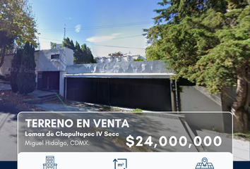 Lote de Terreno en  Calle Montes Cárpatos 513, Lomas De Chapultepec Iv Sección, Miguel Hidalgo, Ciudad De México, 11000, Mex