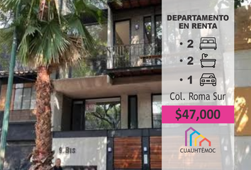 Departamento en  Calle Tonalá 237, Roma Sur, Cuauhtémoc, Ciudad De México, 06760, Mex