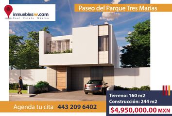 Casa en  Paseo Del Parque, Morelia, Michoacán De Ocampo, 58254, Mex