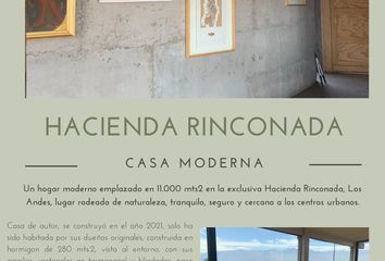 Casa en  Rinconada, Los Andes