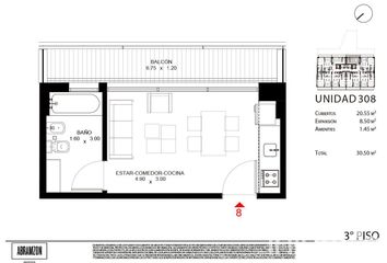 Departamento en  Palermo Soho, Capital Federal