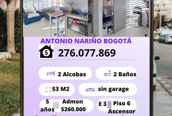 Apartamento en  Restrepo, Bogotá