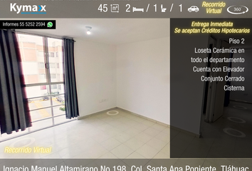 Departamento en  Privada Manuel M Flores, Santa Ana Poniente, Tláhuac, Ciudad De México, 13300, Mex