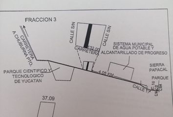 Lote de Terreno en  Carretera Periférico - Sierra Papacal - Chuburná Puerto, Mérida, Yucatán, 97303, Mex