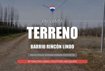 Terrenos en  Plottier, Neuquen