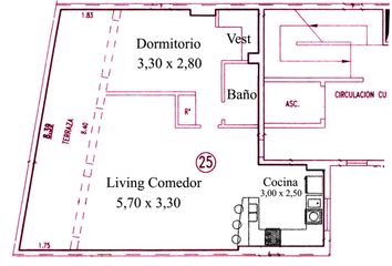 Departamento en  Palermo Viejo, Capital Federal