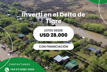 Terrenos en  Canal Del Este, Partido De Tigre