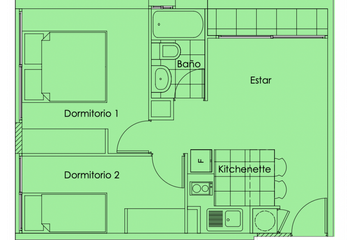 Departamento en  Independencia, Provincia De Santiago