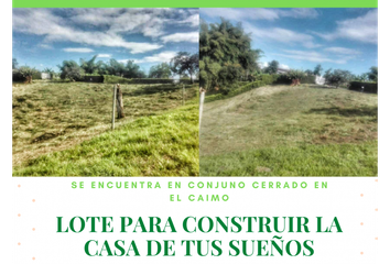 Lote de Terreno en  La Tebaida, Quindío