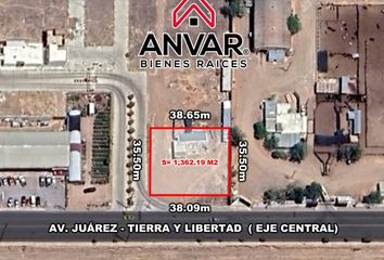 Lote de Terreno en  Avenida Juárez, Área Tecnológica, Cuauhtémoc, Chihuahua, 31529, Mex