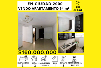 Apartamento en  Ciudad 2000, Cali