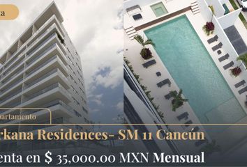 Departamento en  Avenida Acanceh, Super Manzana 11, Cancún, Benito Juárez, Quintana Roo, 77504, Mex