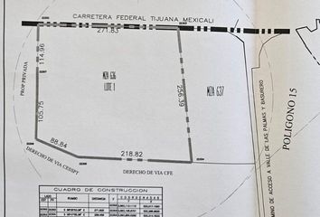 Lote de Terreno en  Carretera Tijuana-ensenada, Tijuana, Baja California, 22650, Mex