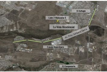 Lote de Terreno en  Avenida La Vista 1037, Fraccionamiento La Vista Residencial, Rinconada La Condesa, Querétaro, 76146, Mex