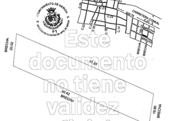 Lote de Terreno en  Calle 20 124-126, Chablekal, Mérida, Yucatán, 97302, Mex