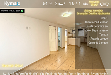 Departamento en  Avenida Aquiles Serdán 102, Santo Domingo, Azcapotzalco, Ciudad De México, 02160, Mex