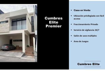 Casa en  Avenida Cumbres, Mitras Poniente, García, Nuevo León, 66035, Mex