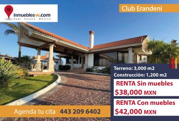 Casa en  Calle Erandeni, Club Erandeni, Fraccionamiento Erandeni, Tarímbaro, Michoacán De Ocampo, 58880, Mex