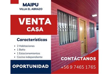 Casa en  Maipú, Provincia De Santiago