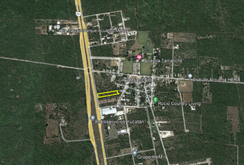 Lote de Terreno en  Carretera Mérida - Progreso, Tamanché, Mérida, Yucatán, 97307, Mex