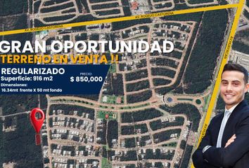Lote de Terreno en  Colonia Supermanzana 312, Cancún, Quintana Roo