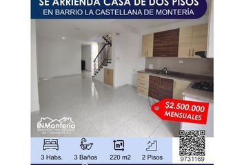 Casa en  Calle 61a 8 16, La Castellana, Montería, Córdoba, Col