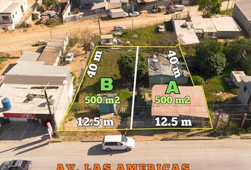 Lote de Terreno en  Avenida De Las Américas 681, Las Lomitas, Ensenada, Baja California, 22810, Mex