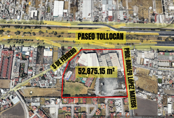 Lote de Terreno en  Avenida Bajá Velocidad, San Jerónimo Chicahualco, Metepec, México, 50200, Mex