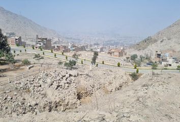 Terreno en  Chosica, Lima