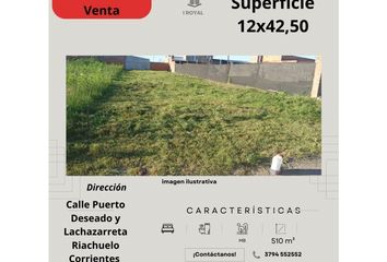 Terrenos en  Riachuelo, Corrientes