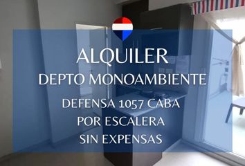 Departamento en  San Telmo, Capital Federal