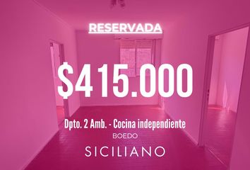 Departamento en  Boedo, Capital Federal