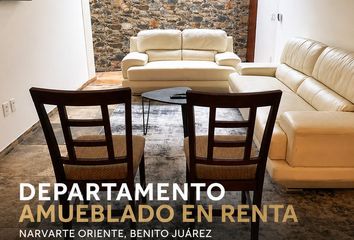 Departamento en  Narvarte Oriente, Benito Juárez, Cdmx